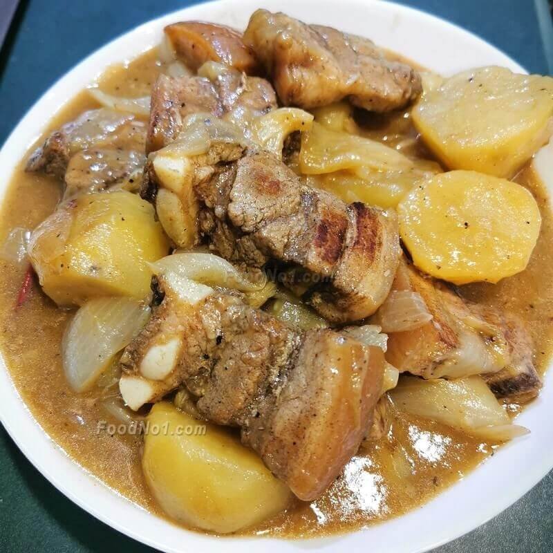 薯仔燜豬腩肉 3894.0