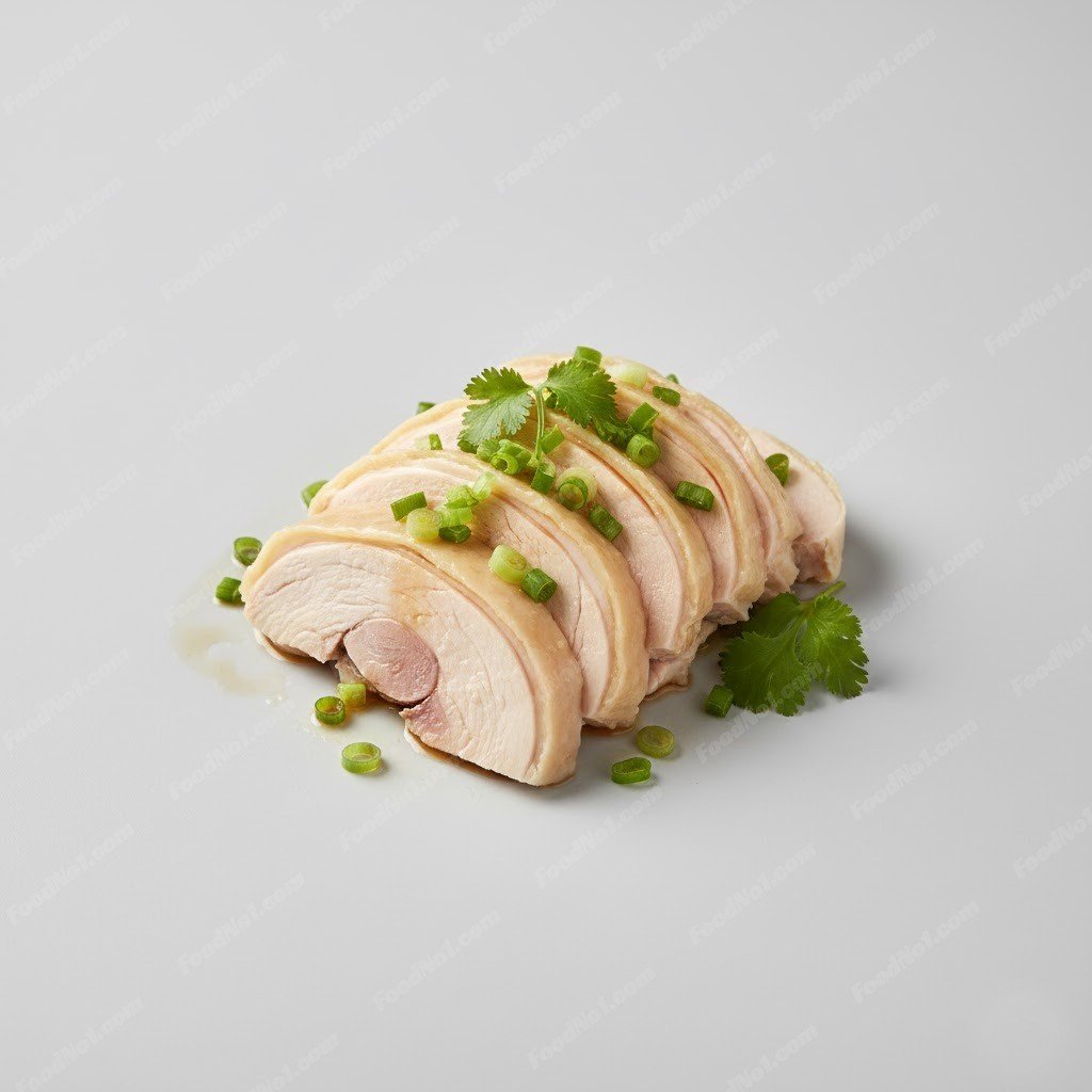 白切雞 Poached chicken