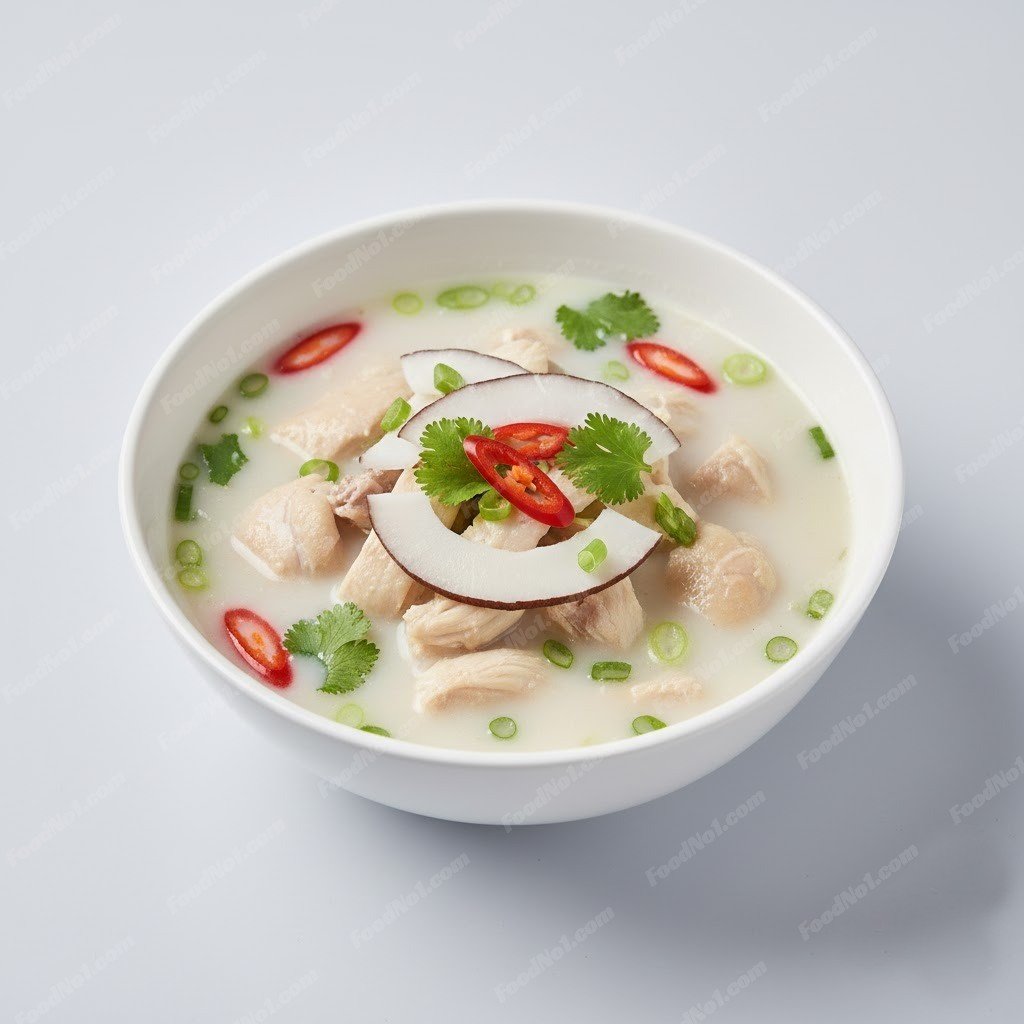 椰子雞湯底 Coconut chicken broth base