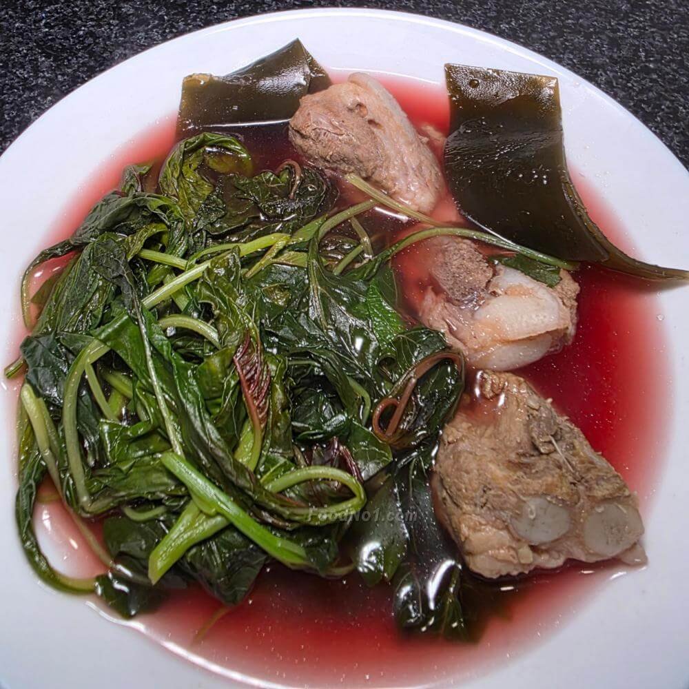 莧菜海帶排骨湯