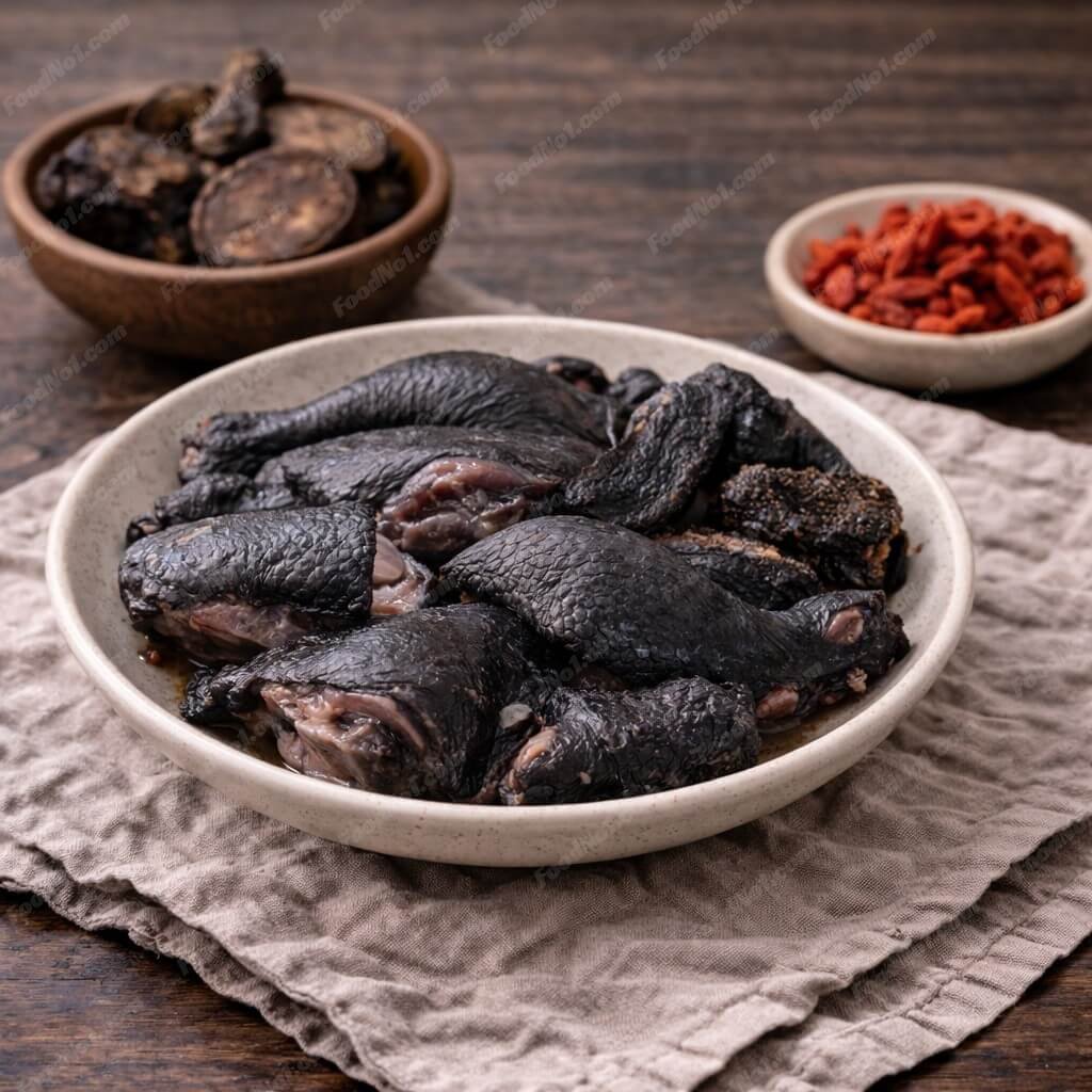 何首烏烏雞湯-材料