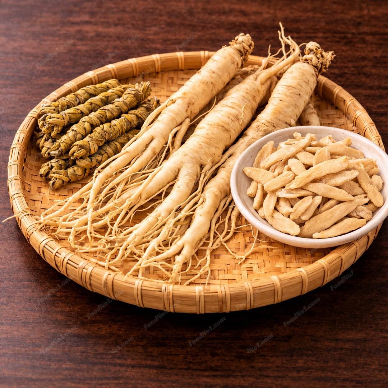 花旗參石斛麥冬湯-材料