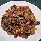 蘑菇洋蔥醬炒豬扒塊