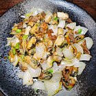 三蔥炒青口蠔仔,海鮮炒法