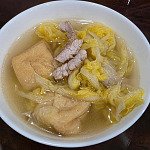 豆卜紹菜葉滾湯