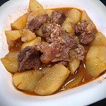 五香牛腩炆薯仔