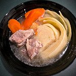 鹹排骨椰菜紅蘿蔔蜜棗湯