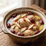 北芪紅棗杞子雞湯