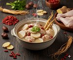 淮杞北芪栗子參雞湯