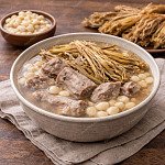 霸王花南北杏排骨湯