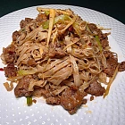 肉碎薑蔥炒粗麵