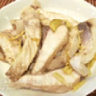 薑絲炒鯇魚腩