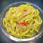 創意涼拌燴粉絲萵筍