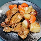 蒜香薯仔焗雞腿 3824