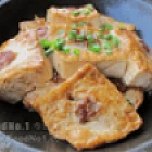 煎肉碎豆腐