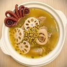 蓮藕章魚綠豆湯
