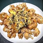 三色蛋炒椰菜花