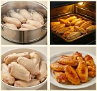 清蒸與烤焗雞翼