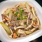 合掌瓜海鮮菇炆粉絲