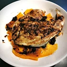 微波豉蒜蒸魚柳配南瓜