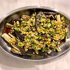 勁辣蒜椒蒸茄子