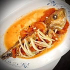 煎封紅衫魚配蕃茄汁