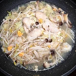 鹹蛋魚片雜菌暖窩