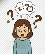 睡眠質素差 成晚醒 圖示