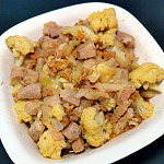 今日煮意 (#215) 椰菜花芋頭小炒 3983.0