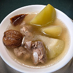 合掌瓜排骨湯 合掌瓜排骨湯