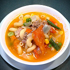 番茄肉碎雜菜通心粉 雜菜肉碎番茄湯通心粉