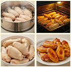 清蒸與烤焗雞翼